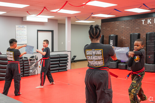 Kids of Downtown Randolph learn respect and discipline at Boston Tae Kwon Do Academy.