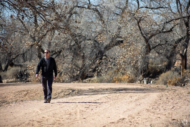 Enjoy a walk in the Bosque on the Corrales walking trails.