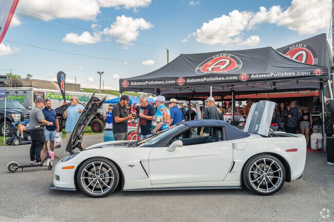Classic Corvettes are on display for thousands of fans at the Corvettes at Carlisle event.