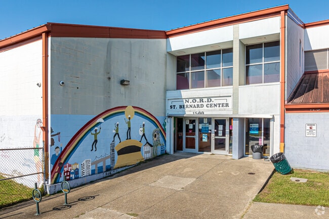 The St. Bernard Recreation Center serves families near Filmore.