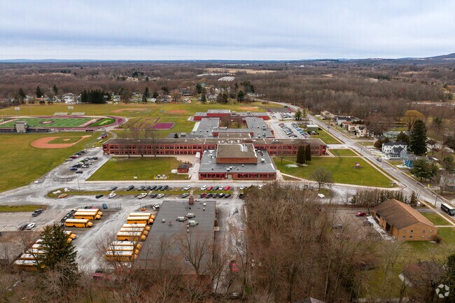 Roberts Street Middle School in Canastota shares the same building with Canastota High School.