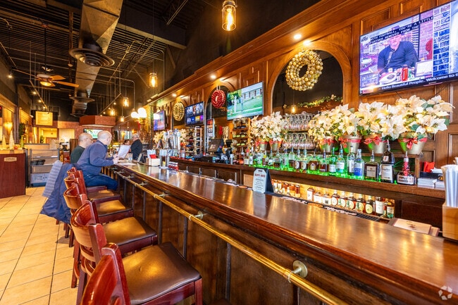 Old Street Restaurant and Bar in Village of the Branch is cozy with its old world decor.