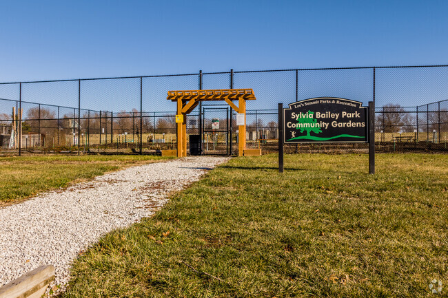 Sunset Valley Elementary School is home to a great community garden.