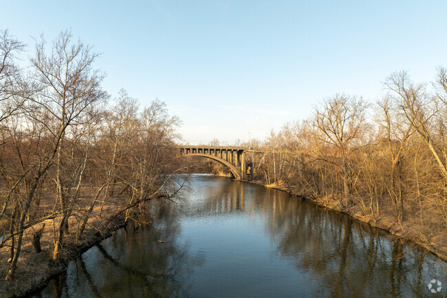 Residents of the Hilltop neighborhood enjoy recreation on the Mahoning River.