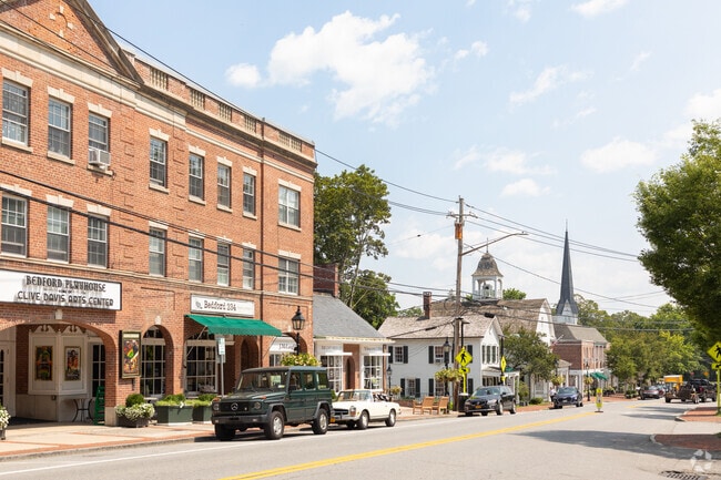 Bedford's Old Post Road is a shopping haven blending the town's charm with eclectic finds.