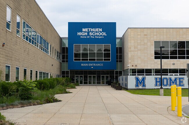 Methuen High School serves students in the Central Methuen community.
