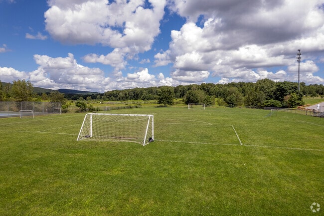 Archbald Regional Park has soccer fields with mountain views.