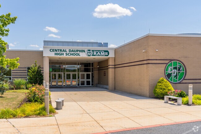 Central Dauphin Senior High School provides a comprehensive education with high standards.