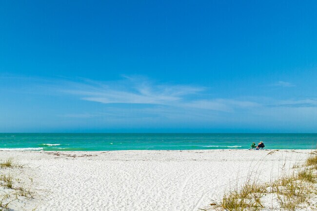 Relax and indulge in the white sand beaches of Clearwater, just minutes from Alcove.