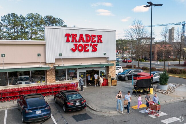 The Trader Joe's in Farrington is a popular spot for grocery shopping in Chapel Hill.