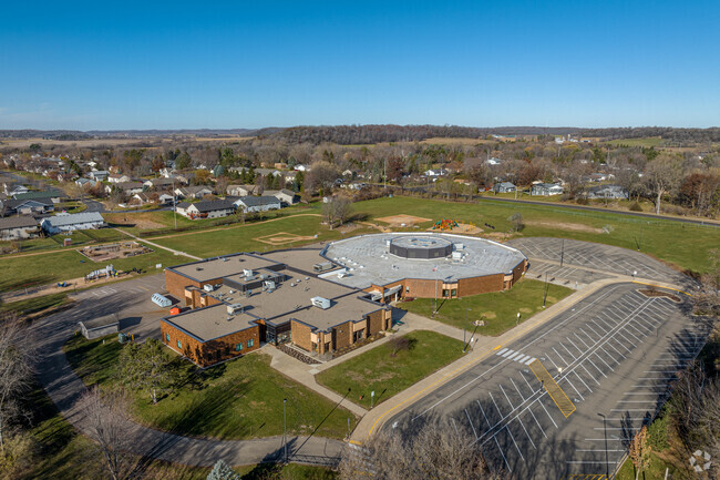 Westside Elementary in River Falls has a unique shaped building.