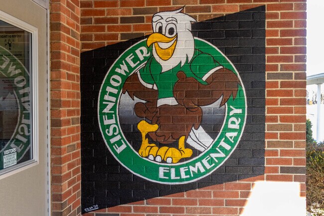 There are over 500 students attending the Dwight Eisenhower Elementary School.