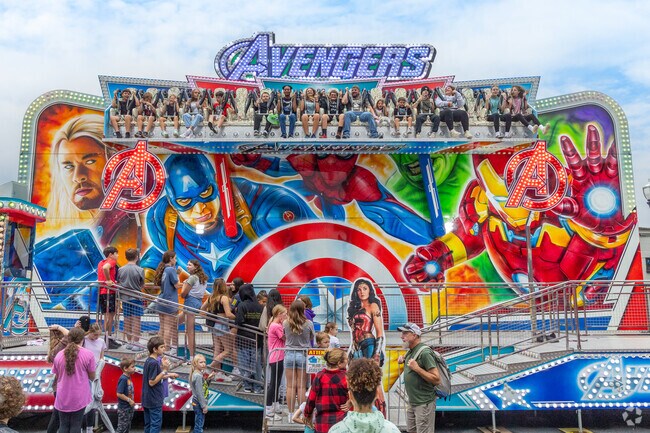 Super hero themed rides like 