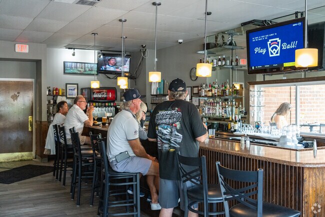 You can always catch the Bermuda Hundred regulars at Rivers Bend Grill watching the game.