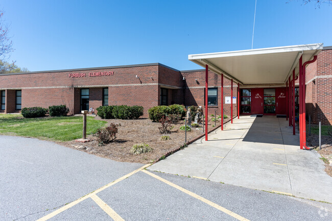 Forbush Elementary School received an overall grade of B+ from Niche.