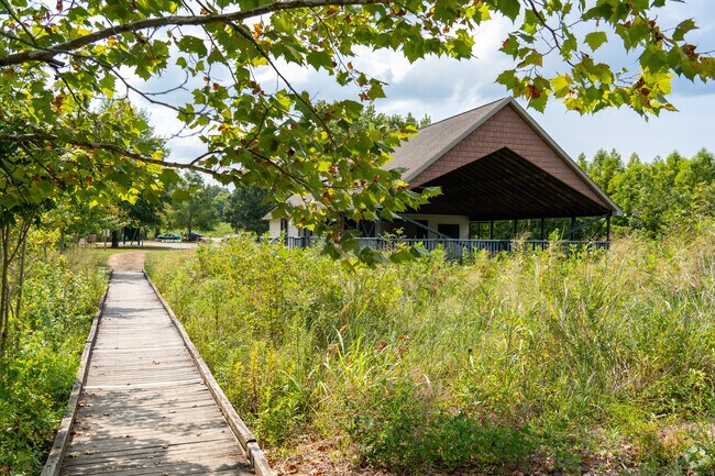 The Howell Wetlands features 35 acres of marshland.