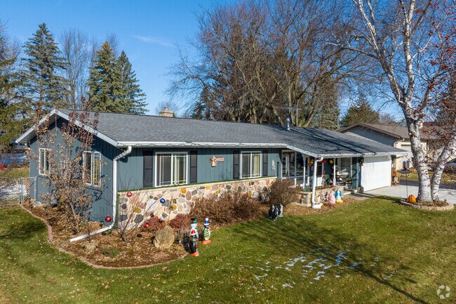 Windsor's residential streets are lined with mature tree growth.