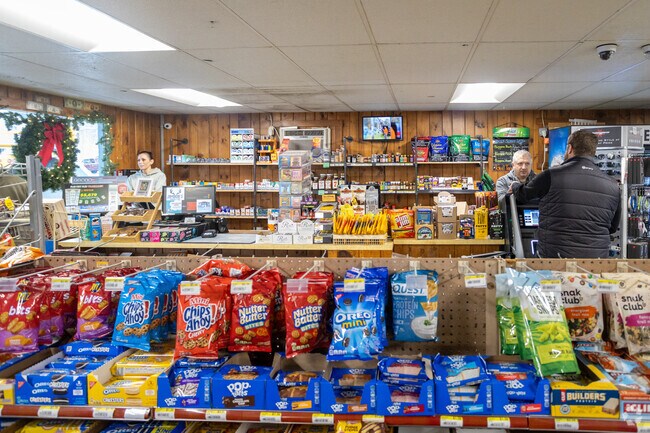 In Denmark, the lone spot for stocking up on groceries is the small but dependable Jim Bob's General Store.