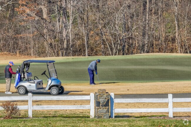 Boone Valley residents enjoy a day on the links at Stoney Creek Golf Club.