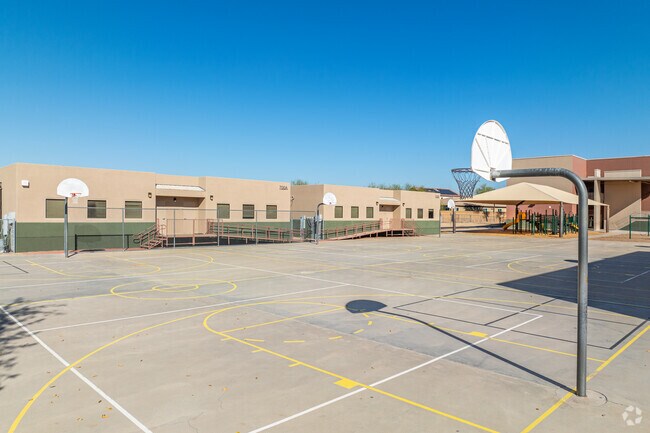 Shoot some hoops at Terramar Elementary School in Peoria.