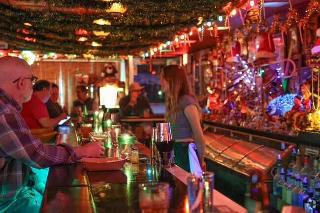 Stone Meadows residents go to Le Tigre Bar for their cocktails and unique ambiance.