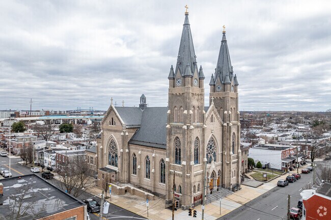 St. Hedwig's Roman Catholic Church is a historic Roman Catholic church located in Hedgeville.