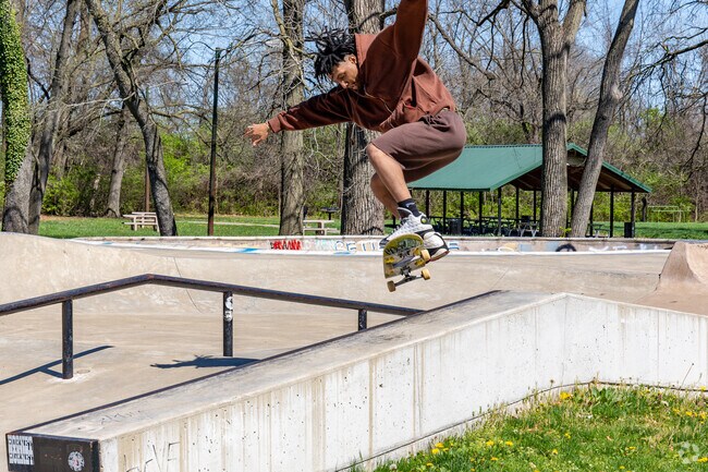 Deshler Park locals enjoy their proximity to a skate park at Fairwood Park.