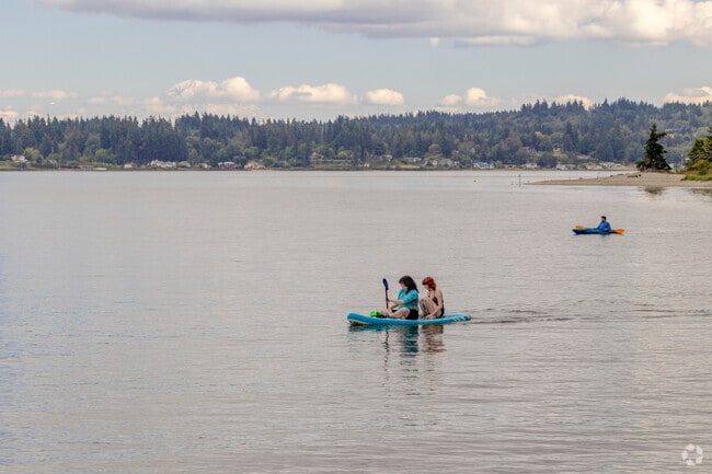 Enjoy the views while kayaking off of the coast of Illahee State Park in the Tracyton Area.