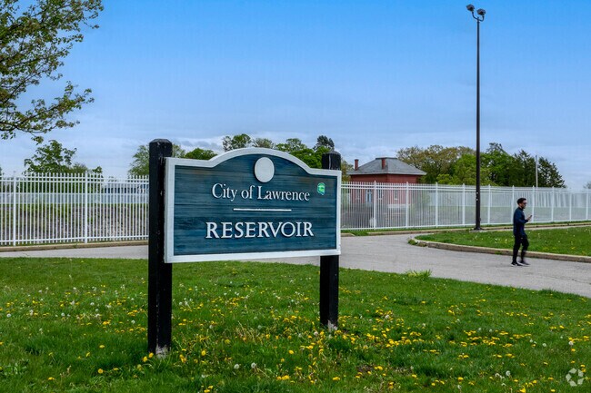 The Reservoir is a popular spot for residents to go for a walk in the Tower Hill neighborhood.