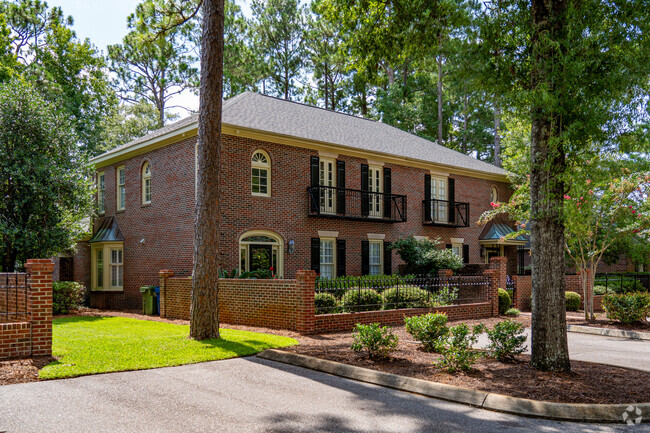 Luxury townhomes are prevalent in Glen Meade.