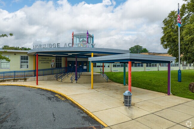 Evan G. Shortlidge Academy in Brandywine Village hosts 366 students in grades K-2.