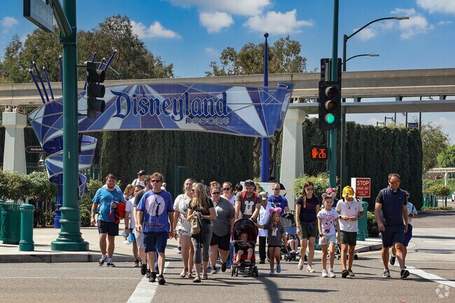 Parents can enjoy a day with the kids at Disneyland located near Southeast Anaheim.