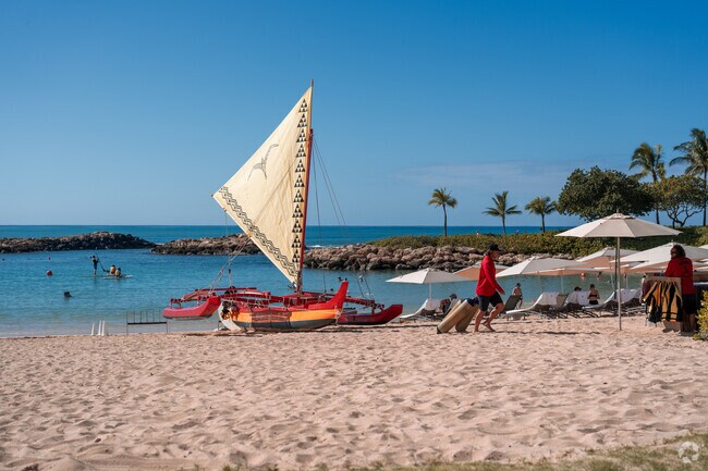 There are several beaches within a few minutes drive of Ocean Pointe.