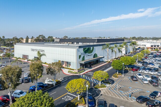 South Coast Plaza in Costa Mesa is a major hub for luxury shopping and upscale dining.