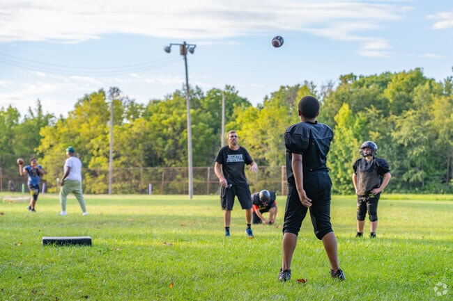 Garman Park, not far from Neighborhood Empowerment, is a great place for kids to run and play.