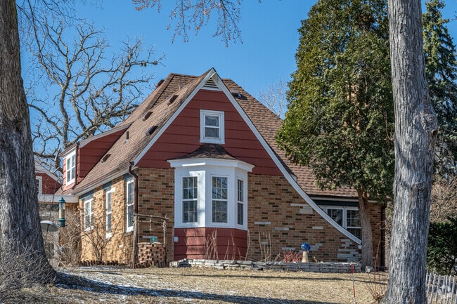 Classic Tudor style homes can be found throughout Lauderdale.