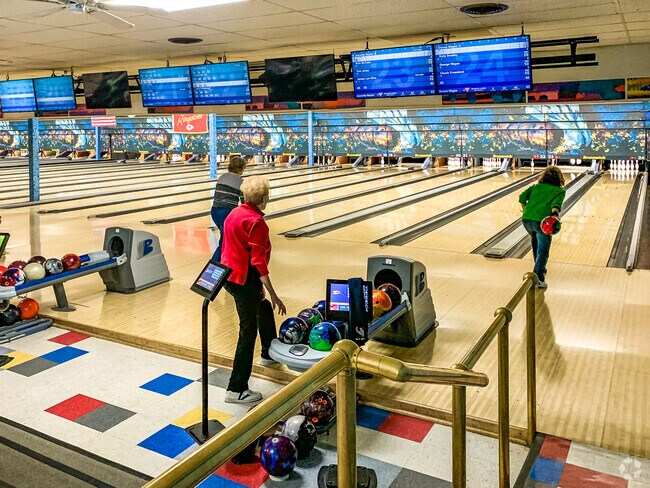 Clayton residents often grab a lane at Gladstone Bowl to relax.