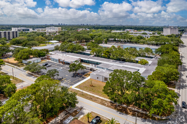 Mildred Helms Elementary School Aerial
