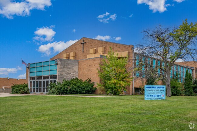 Blessed Savior School is a wholesome K3-8 grade school located off of N. 64th St.