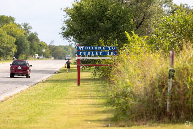 Turley is located about 10 miles south of downtown Tulsa, Oklahoma.