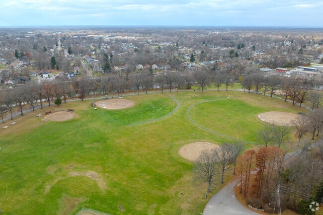 Perkins Park offers space to play ball.