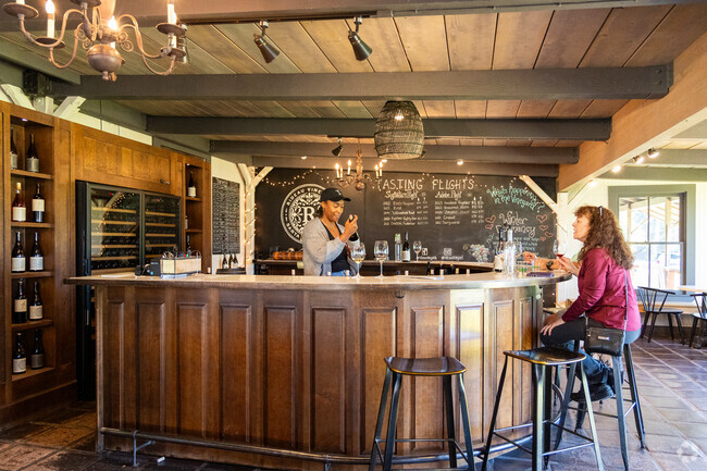 Wine tasting is a local past time in Ballard.