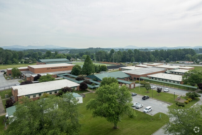 Great parking is available at East Henderson High School.