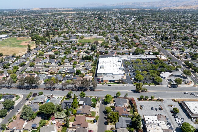 Retail and residential meet in Shawnee, where families enjoy walkability to nearby shopping.