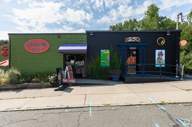 Gasoline Alley is a local brewery and speak easy with new additions soon to come.