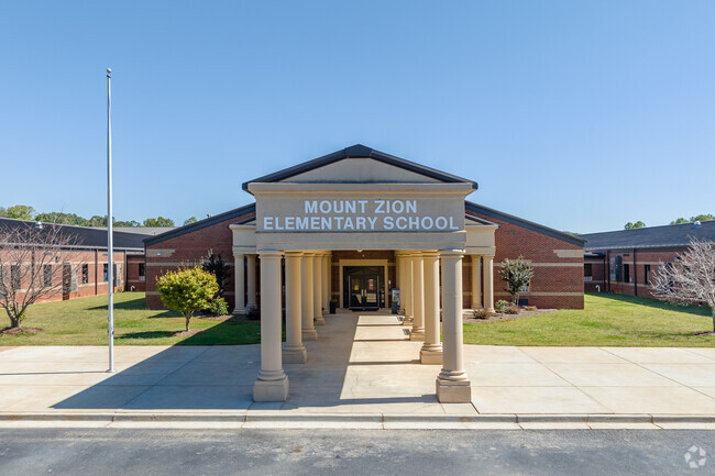 Mt. Zion Elementary School teaches Pre-K to 5th Grade.