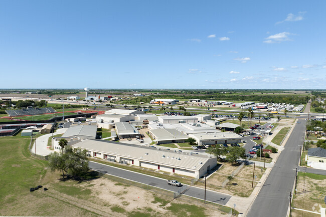 The La Feria High School is easily accessible to residents and visitors.