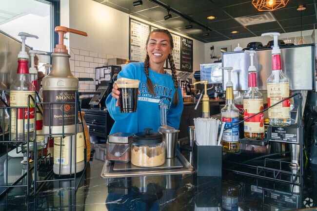 Bhava Coffee provides service with a smile in the Marquette Park area of Green Bay, WI.