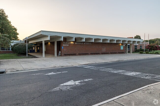 Park Side Middle School is rated B- on Niche.