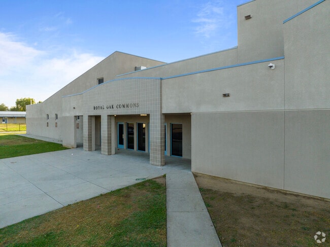 Entrance to front of school